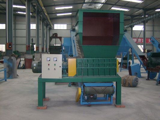 kwaliteit  Four Shaft Shredder/Plastic/waste/metal/wood/barrel/foam/woven bag shredding machine fabriek